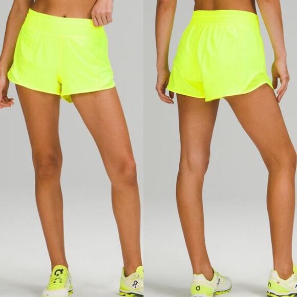 Lululemon Hotty Hot HR Short 2.5" HIYE Sz 12 - Picture 1 of 6
